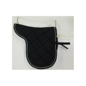 Numnah equishape dressage quilted and piped-414